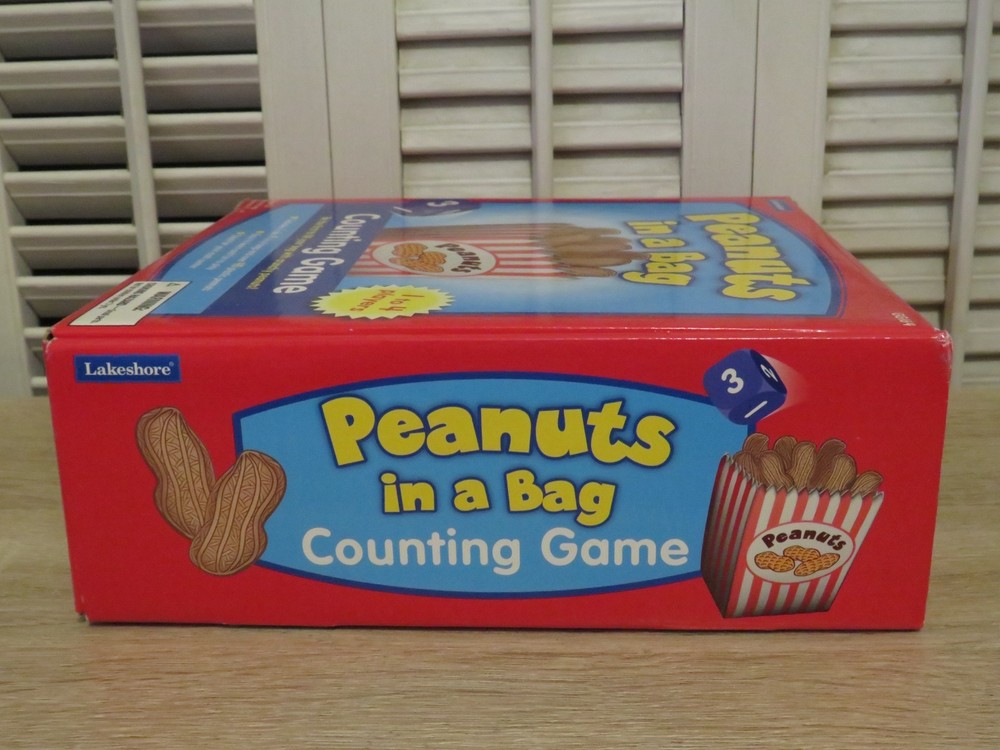Lakeshore PEANUTS IN A BAG Counting Game ~ Math ~ Educational ~ Fun