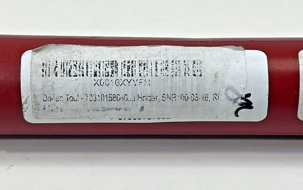 Dorian Tool SNR100-08-16 Laydown Right Hand Threading Insert Toolholder / 1"