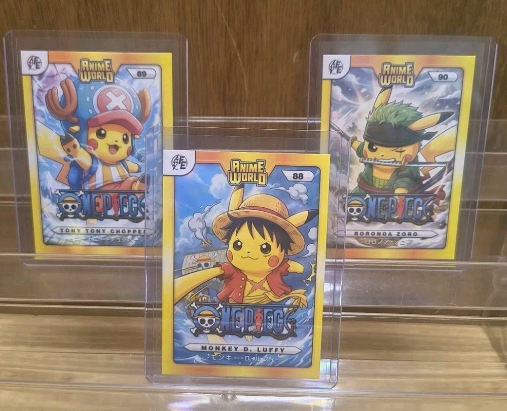 Pikachu Cosplay - One Piece COMPLETE SUBSET - Luffy Zoro Chopper - Anime World
