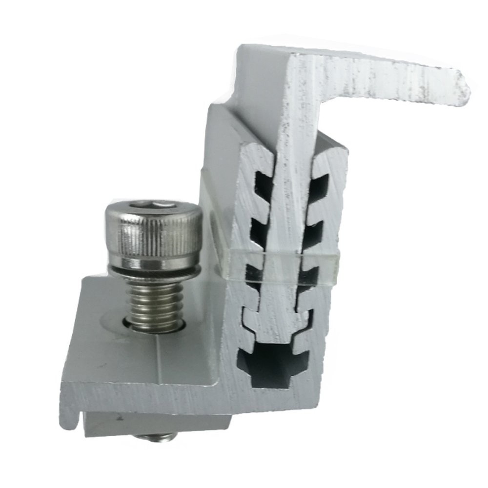 Solar Panel Assembly Mounting Z Bracket Kits 4 Units Adjustable