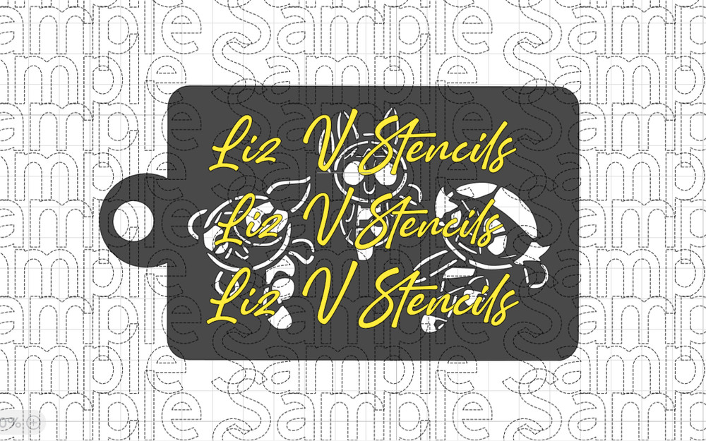 Power Girls Combo Stencil