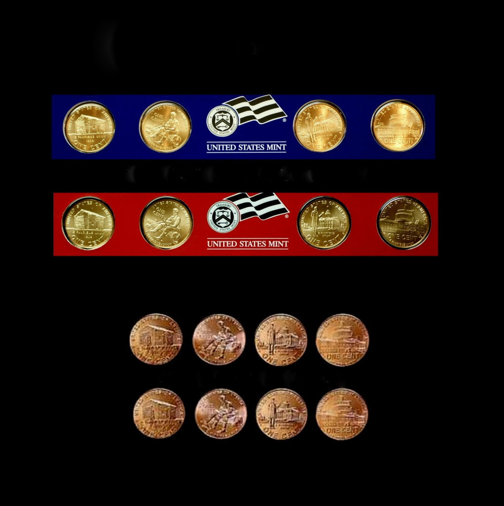 2009 P+D Lincoln Set ~ Satin Mint + Business Strikes (16 Coins)