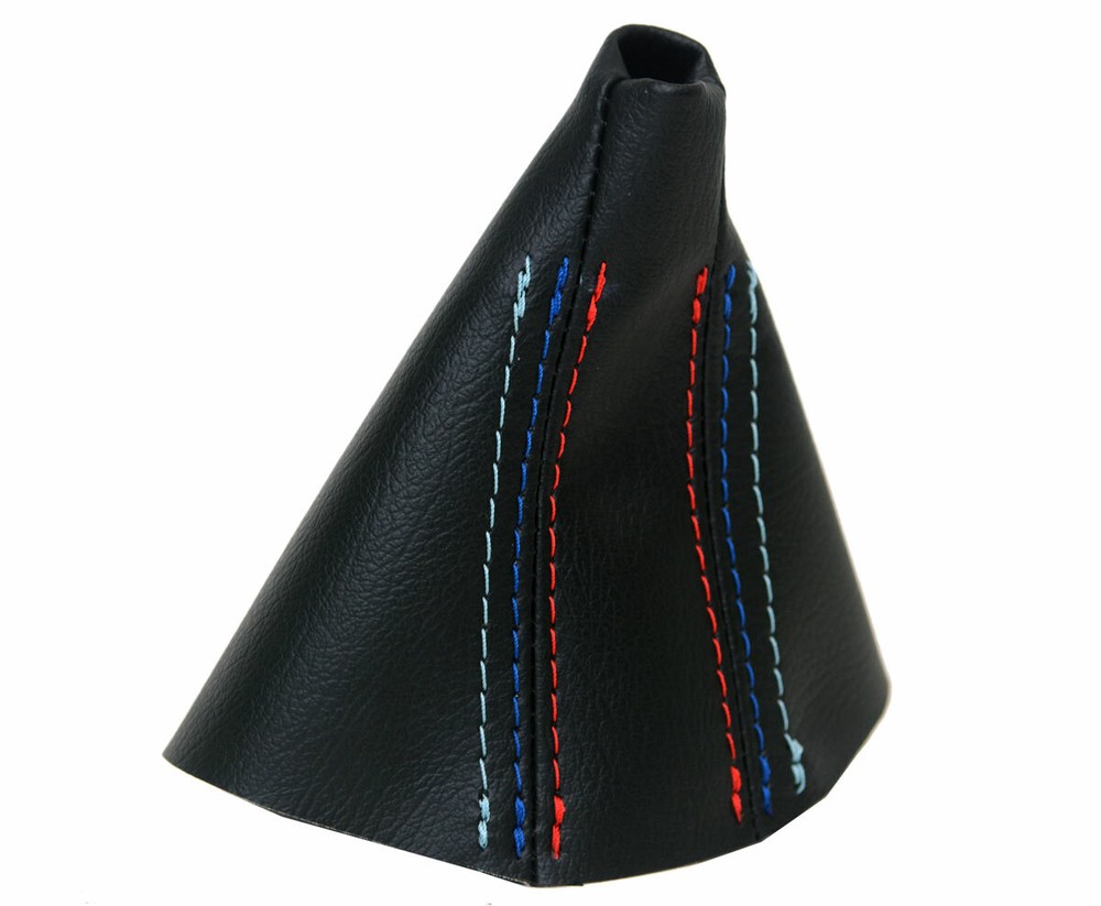 Automatic Shift Boot Cover Leather for BMW E38 1995-2001 Black M Type Stitch