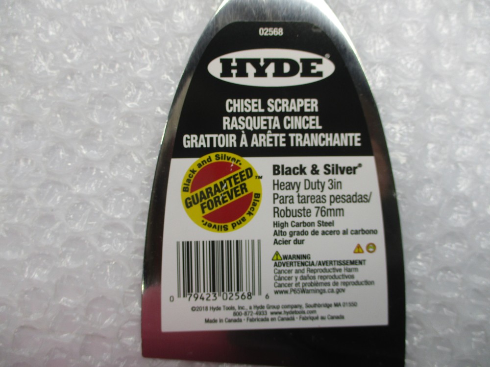 HYDE 02568 SCRAPER NSNP