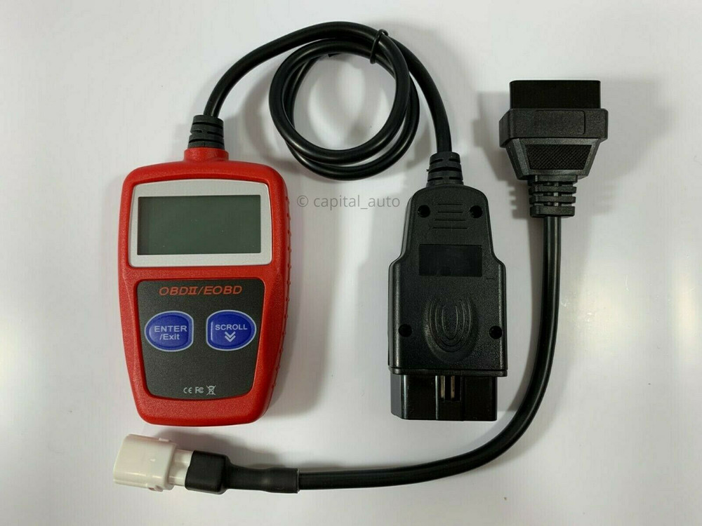 OBD2 Diagnostic Code Reader Adapter Scanner for Yamaha Motorcycle ATV