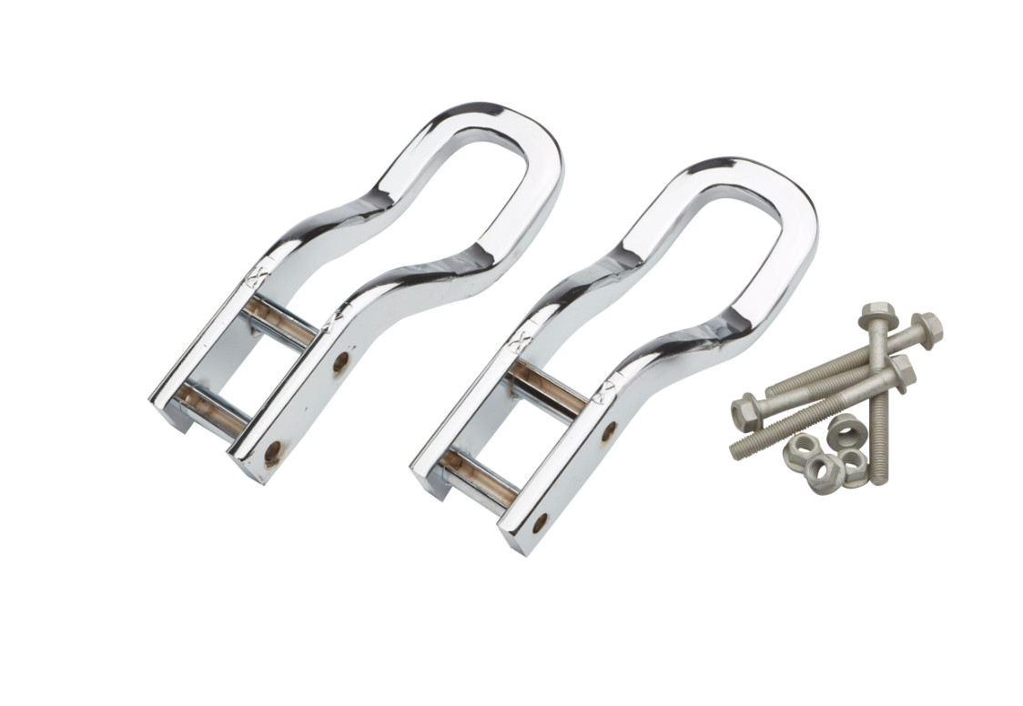 2020-2025 Chevy Silverado 2500 3500 Recovery Hooks Chrome GM OEM NEW 84513876