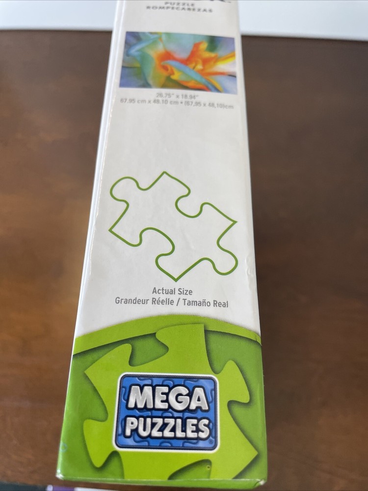 MEGA Click 500 PC puzzle Mega FLOWERS Complete
