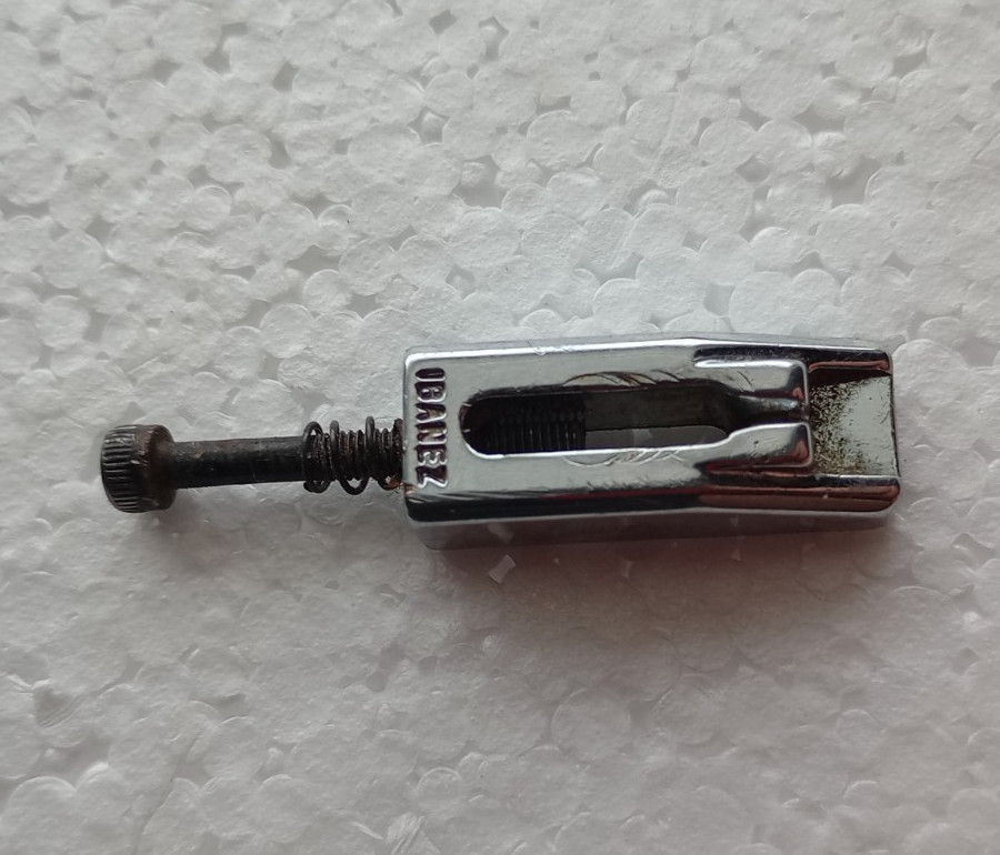 Ibanez Logo FAT-10 Tremolo Bridge String Saddle Low & High E strings #1