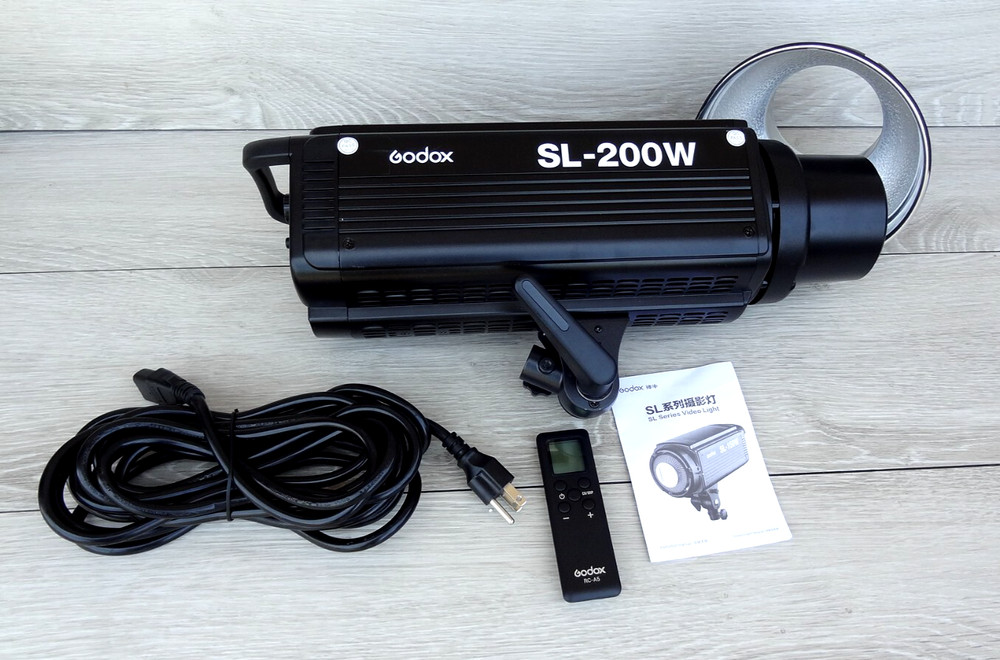 Godox SL-200W LED Video Light for Camera DV Camcorder (White Light Version)