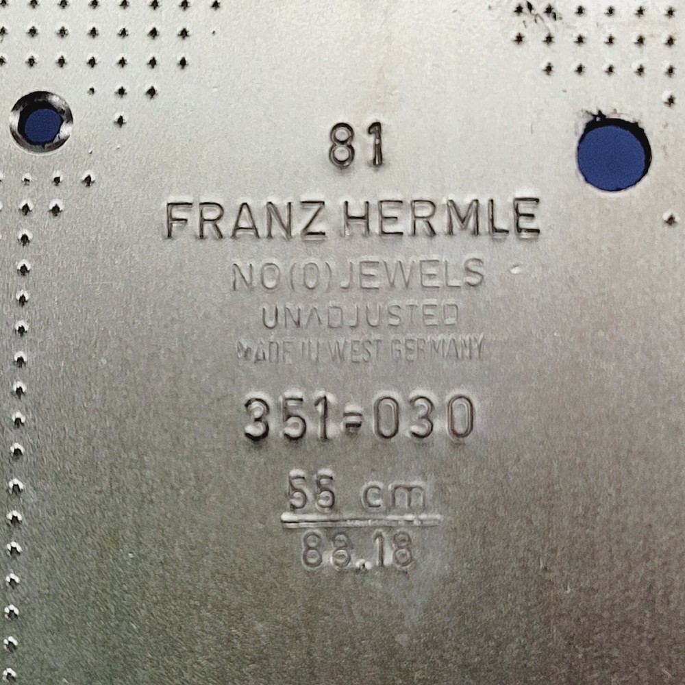Hermle Strike Rack Lever Old Style with Spring