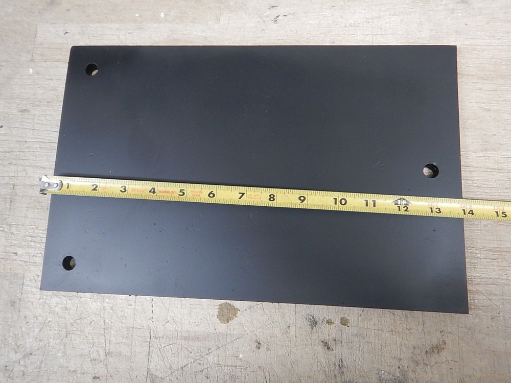 Rectangle Square Rectangle Gong Target - 9" x 14" x 3/8" AR500