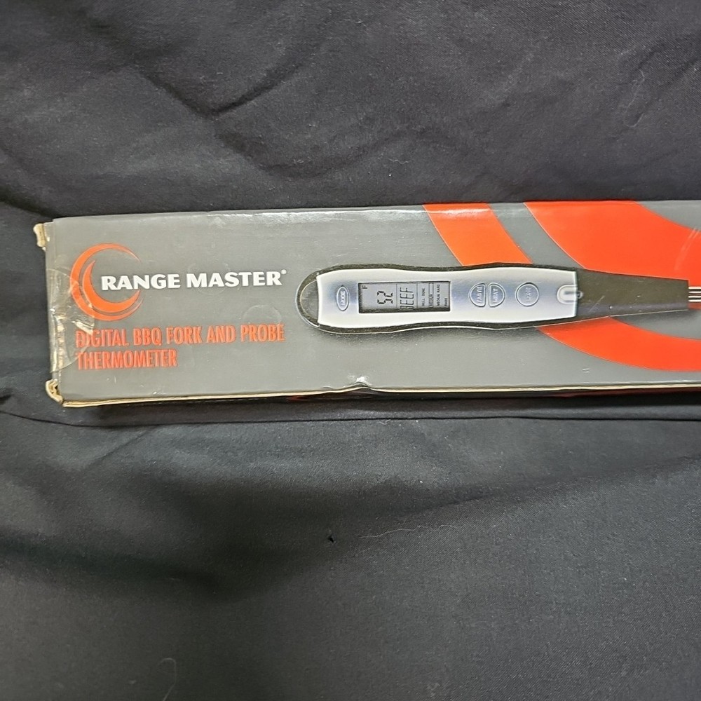 Range Master Digital BBQ Fork & Probe Thermometer Grilling