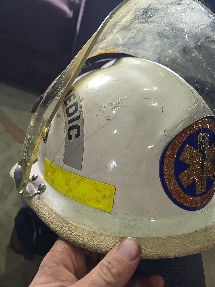 Retired Firefighter Helmet