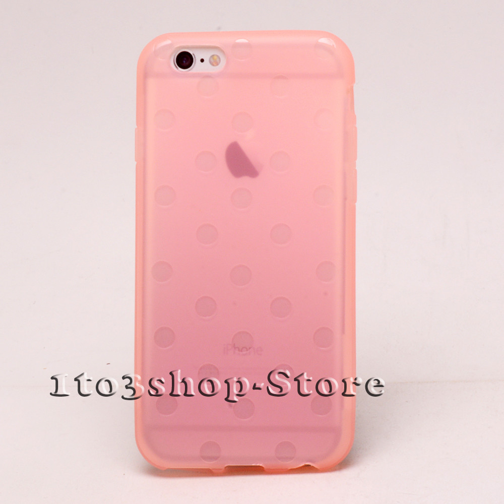 iPhone 6 & iPhone 6s Silicone Clear Transparent TPU Gel Snap Case
