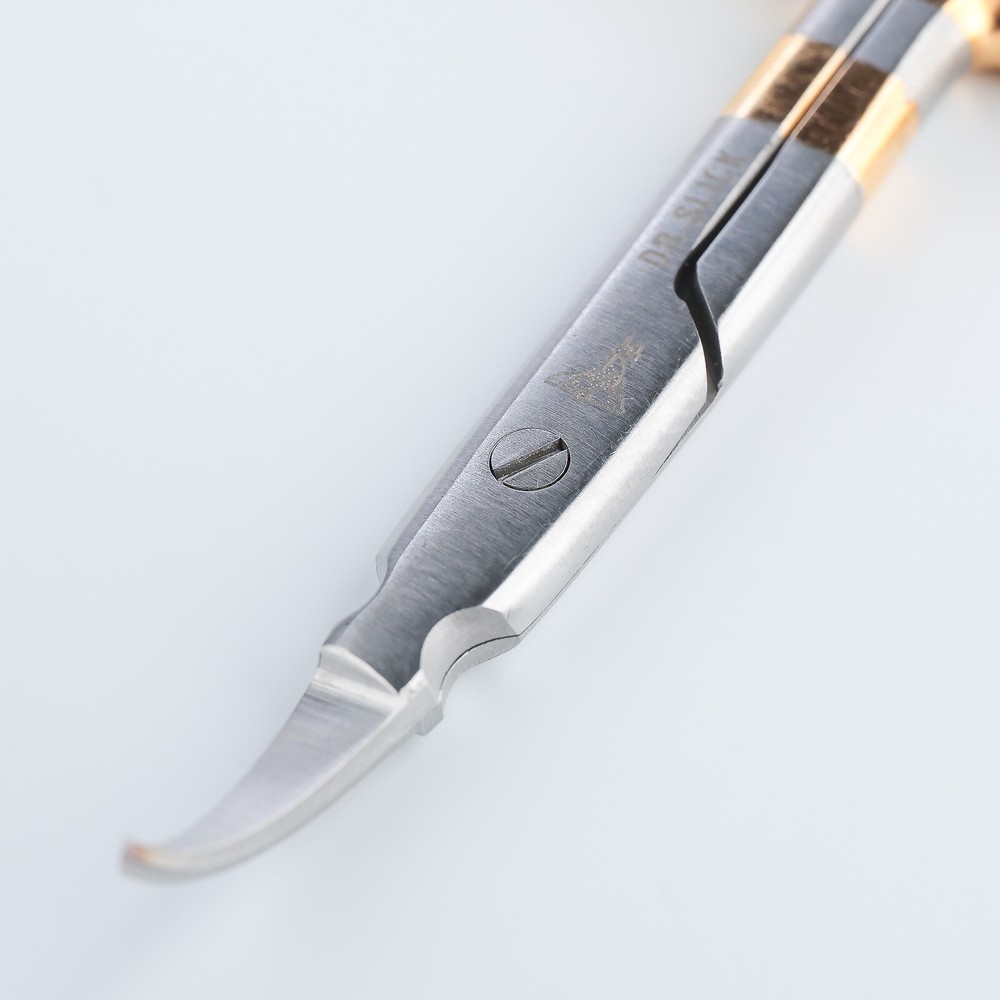 Dr. Slick Arrow Scissors - 3.5" Curved