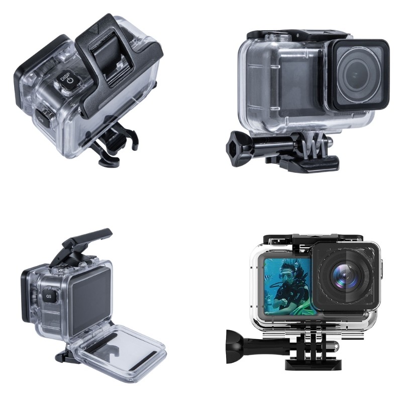 Divings Swimming Camera Waterproof Case Protective Shell for Action 1 Camera