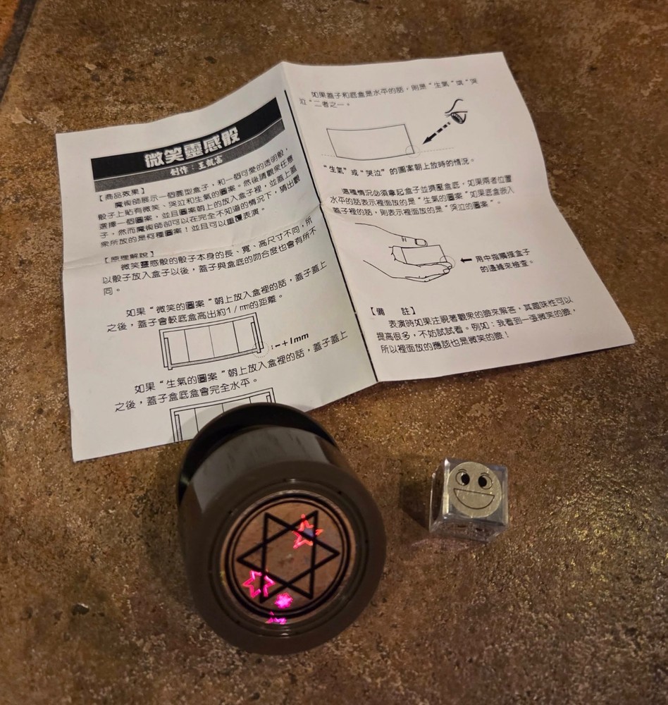 Smile Tenyo Type Magic Mentalism Tricks