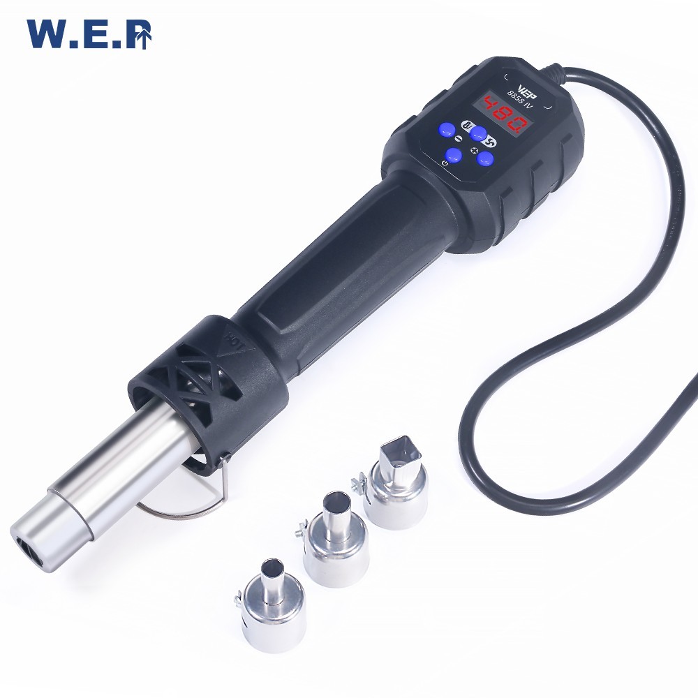 WEP 992D-III Digtial soldering Station kit Precision Hot Air Gun rework station