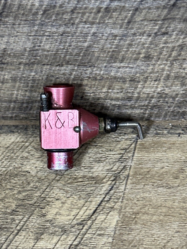 Vintage K&B RC Nitro carburetor