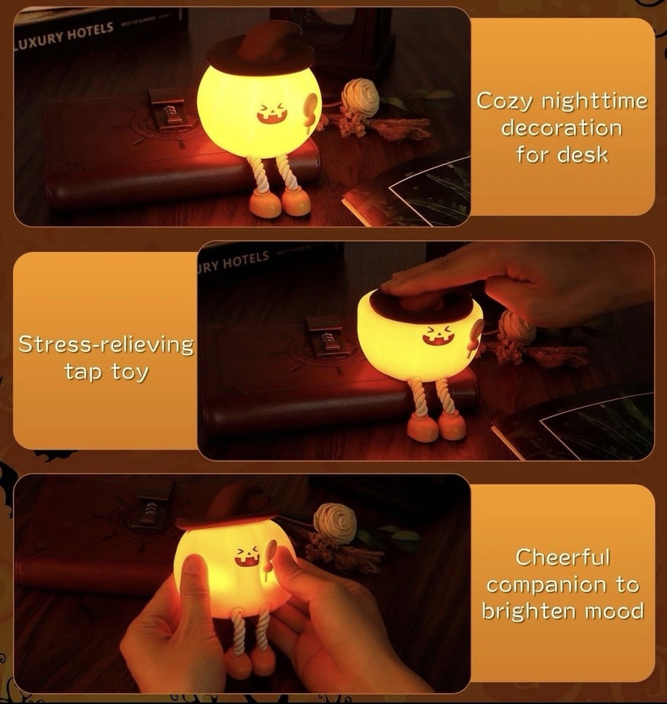 Magic Pumpkin Silicone Lamp
