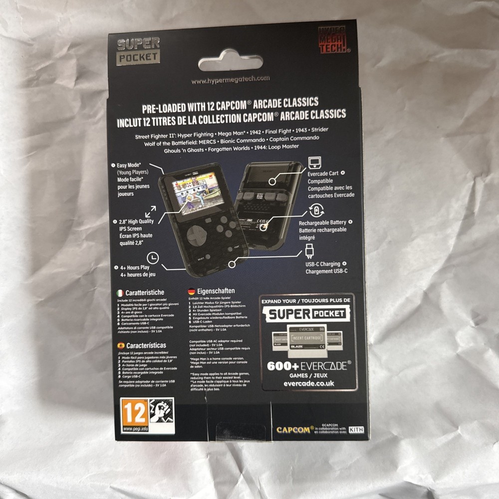 Kith x Capcom | Hyper Mega Tech Super Pocket - In Hand