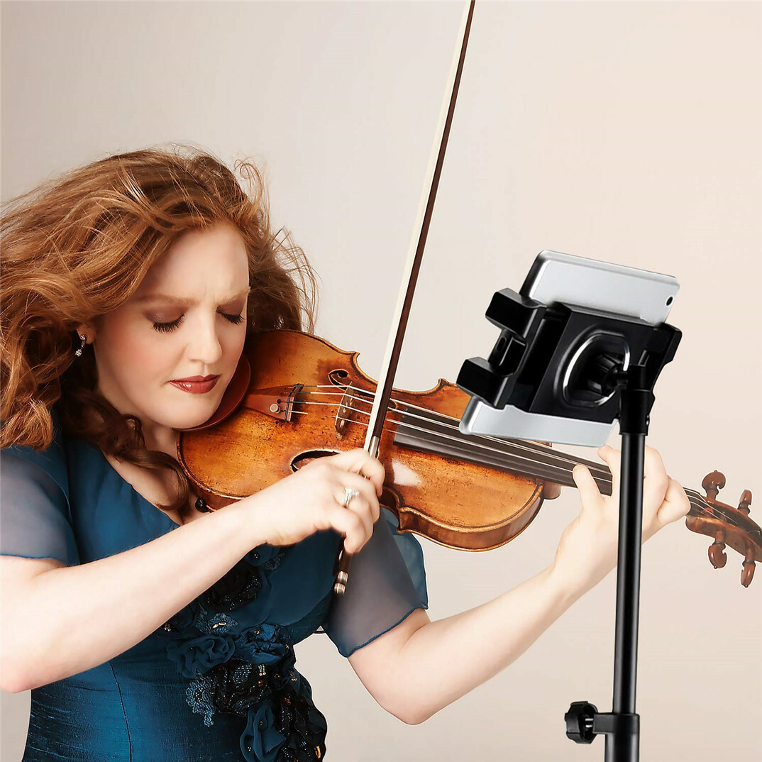 53" Heavy Duty Universal Floor Tablet Tripod Stand Adjust for iPad Pro 4.7-12.9"