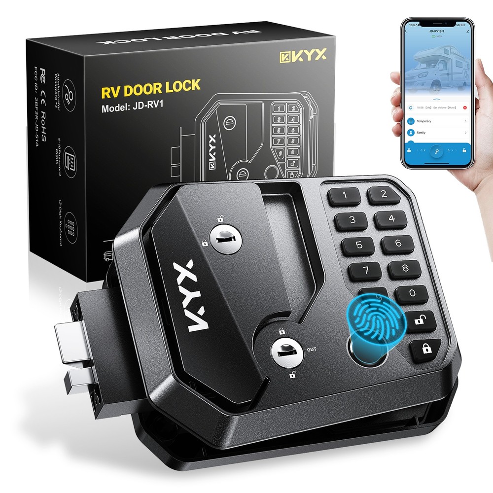 KYX RV Keyless Door Lock Replacement with Bluetooth APP