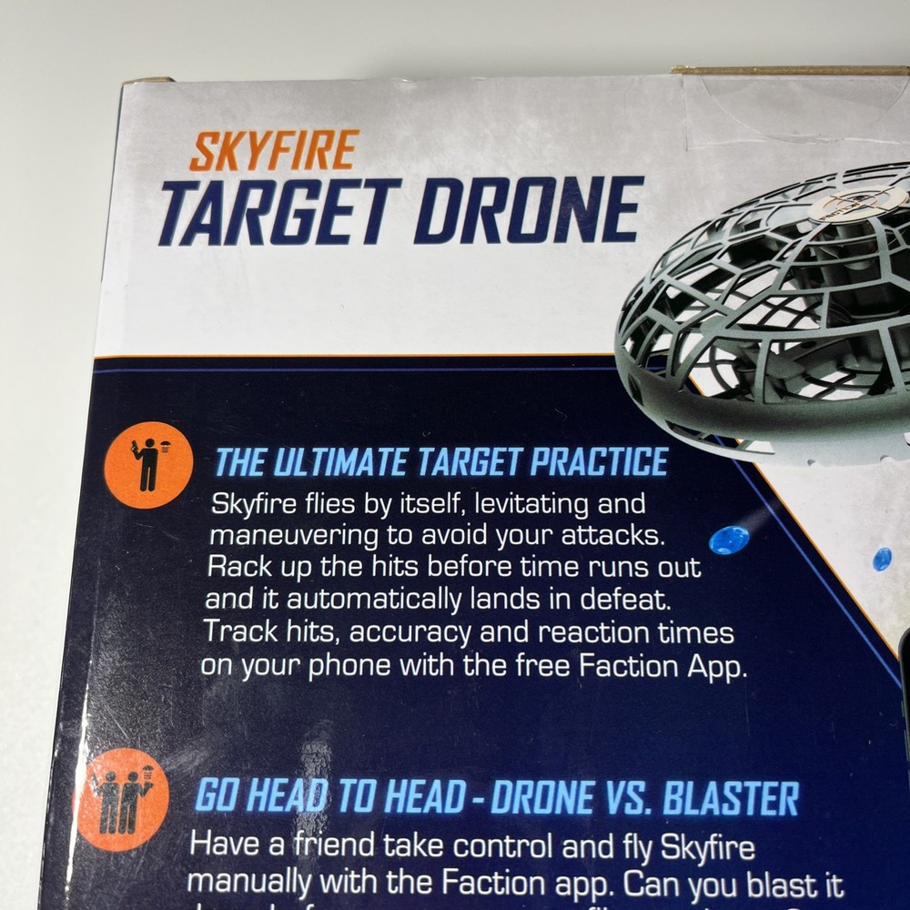 NEW Faction Skyfire Target Drone – Auto-Pilot Bluetooth + Hit Detection
