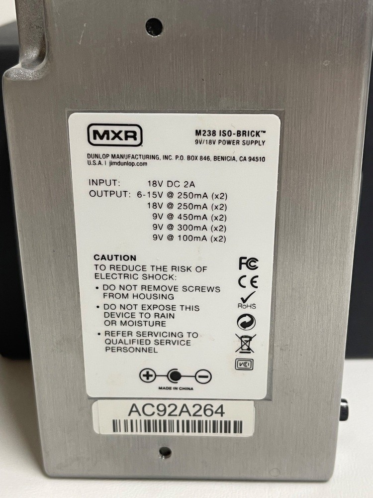 MXR M238 Iso-Brick Power Supply