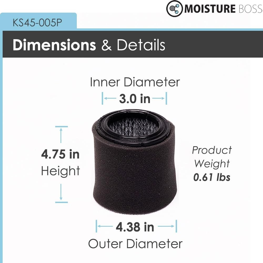 Air Compressor and Vacuum Pump Intake Filter Aftermarket Replacement Part