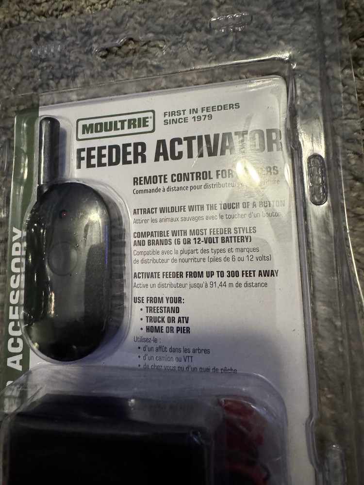 Moultrie Feeder Activator | Remote Control | Compatible with only Moultrie Fe...