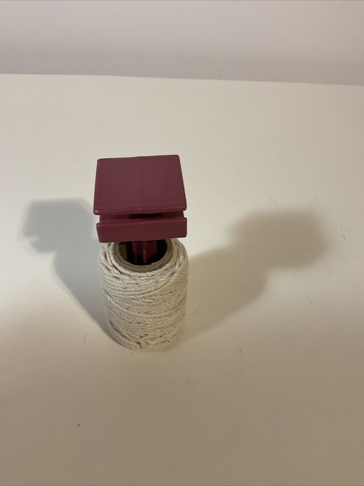 Tie ‘N Toss Twine/String Spindle Holder Kit With Instructions- New