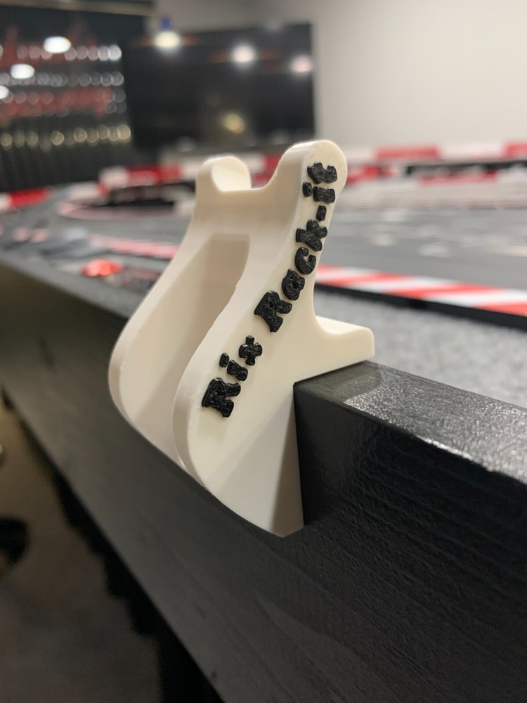 Rix Rack-it Slot car controller holder (White L mount)