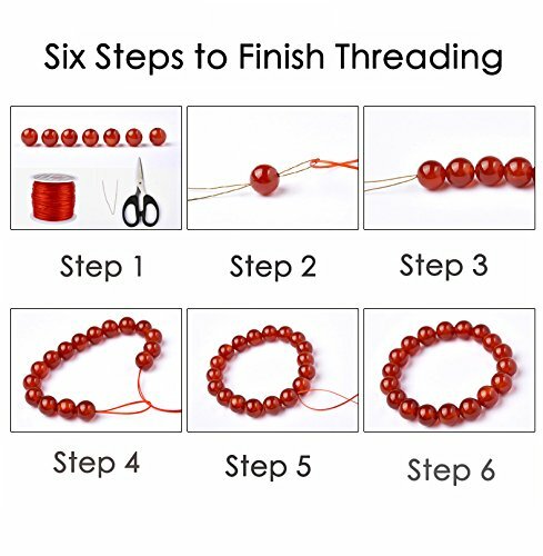 0.7mm Elastic Strong Stretch Beading Thread Line Cord Bracelet String Round DIY