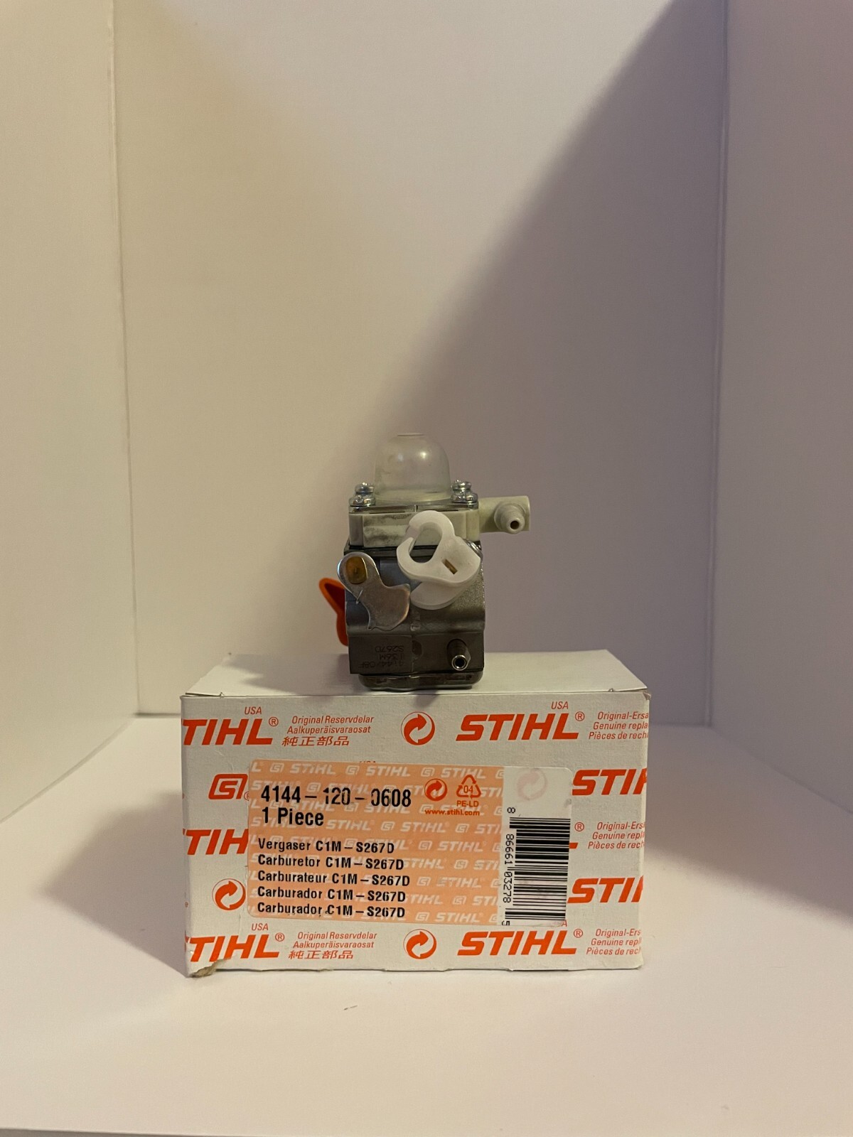 Stihl OEM Carburetor Zama C1M-S267 FS 56RC 70C 70R 40C 50C 4144-120-0608