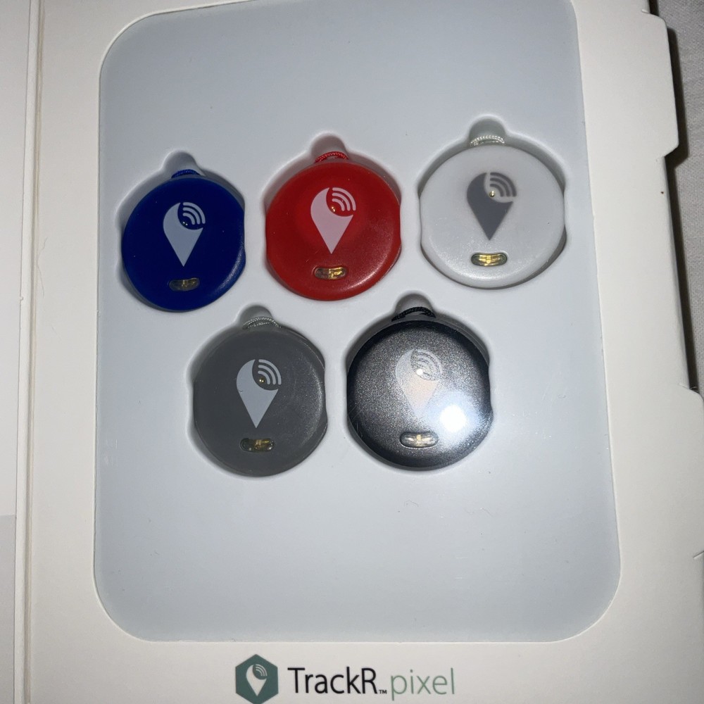 TrackR Pixel Bluetooth Tracking Tracker Device, Black new & Different Colors