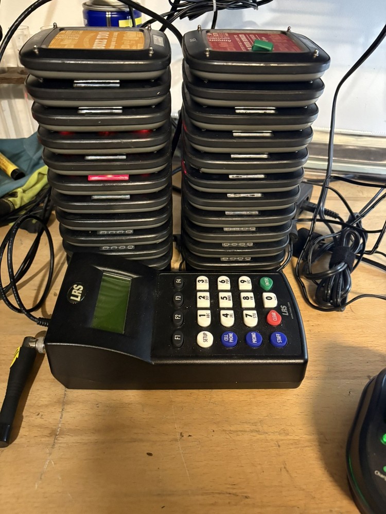 Long Range system Paging System TX-7471 Bas (17) RX-AT9 Pagers