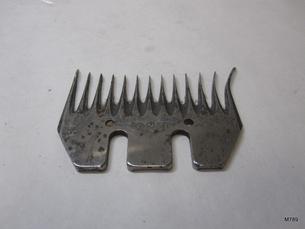 Single Heiniger Rapier 332N S Full Thickness Shearing Comb