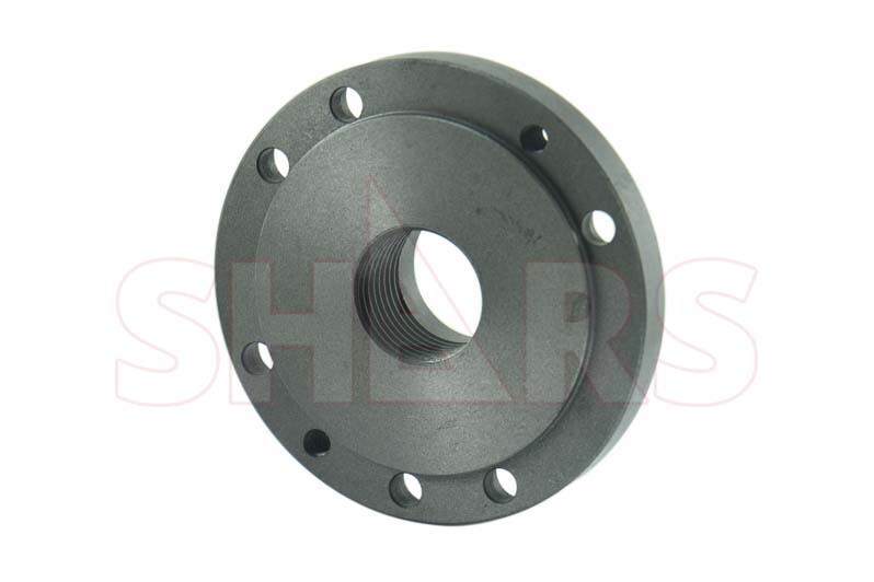 5" Fully Machined Threaded Back Plate 1-1/2-8 For 3 or 4 Jaw Self Center Chuck ^