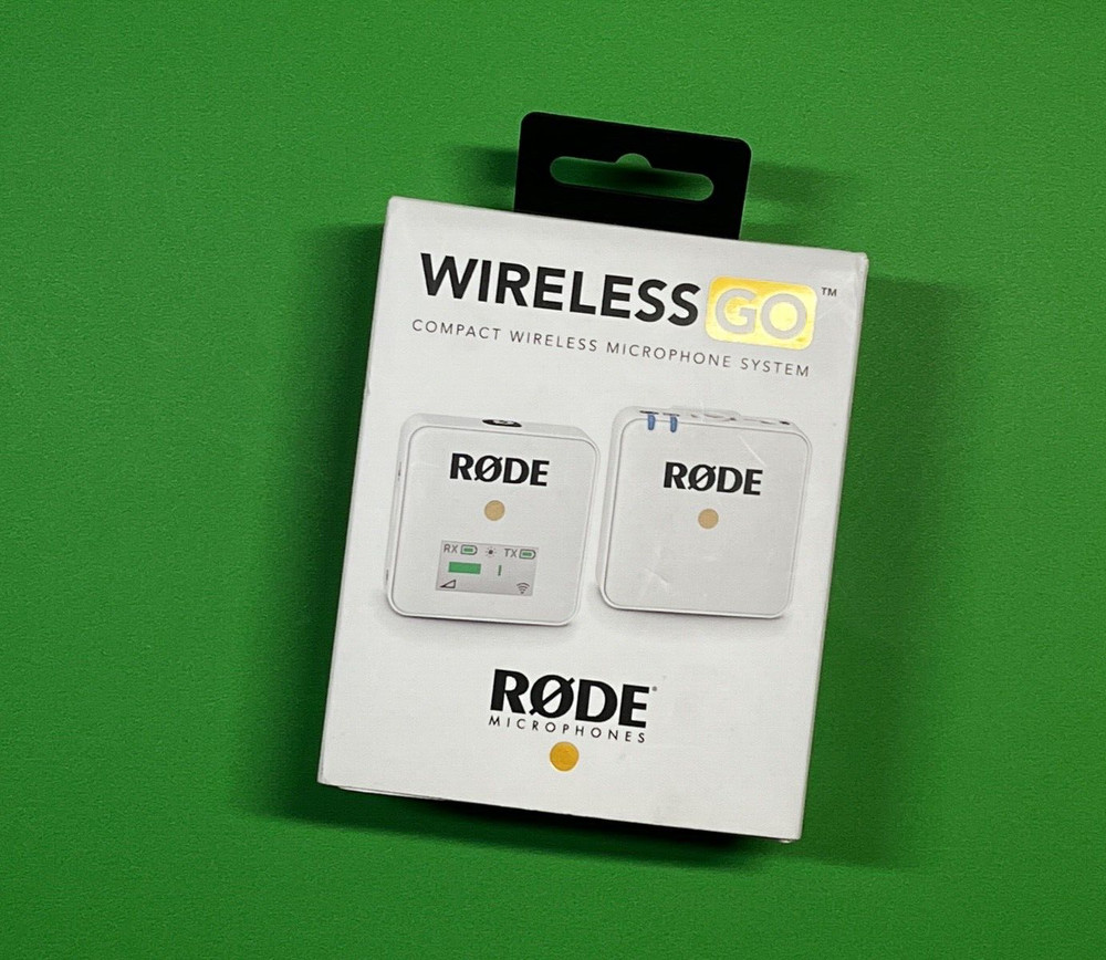 Rode Wireless Go Wireless Microphone - White Kit with Rode Lavalier GO