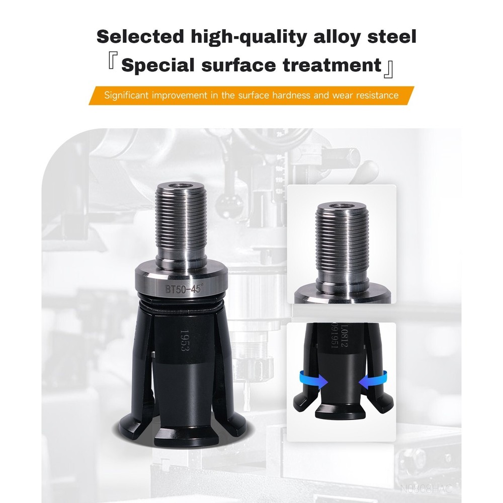 SFX External Thread DIN60 Pull Stud Grippers 4 Petals Spindle Pull Claw DIN60