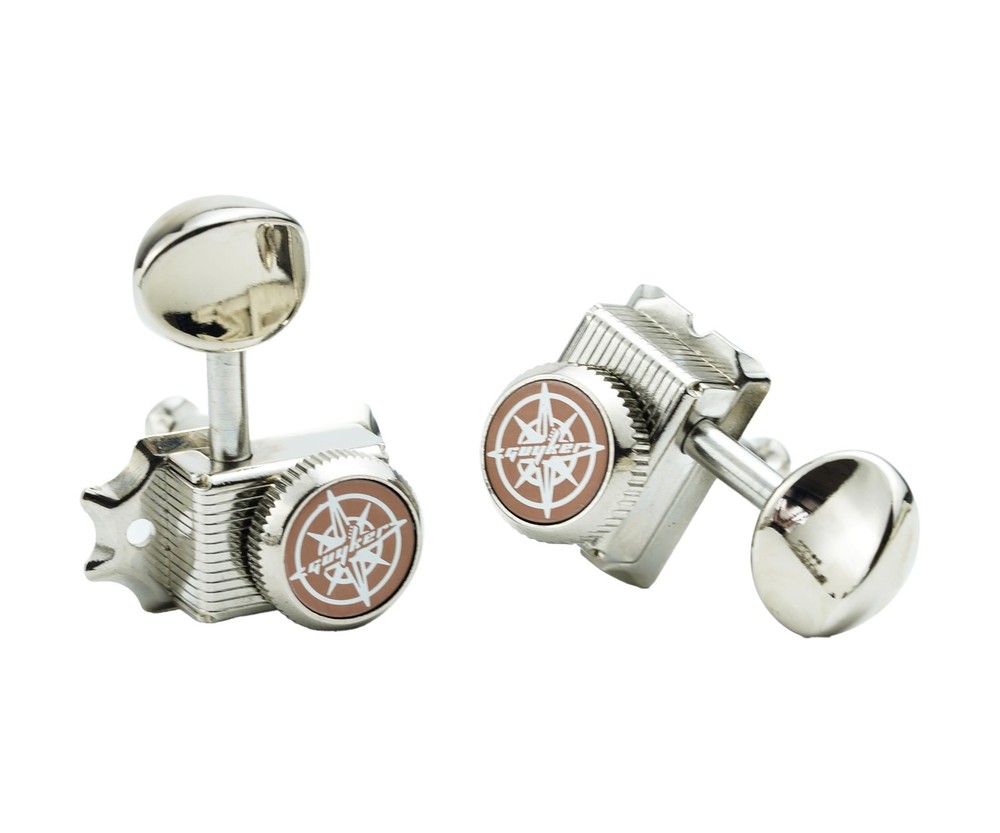 Guyker 6 Inline Vintage Guitar Lock String Tuners – Locking Tuning Key Peg