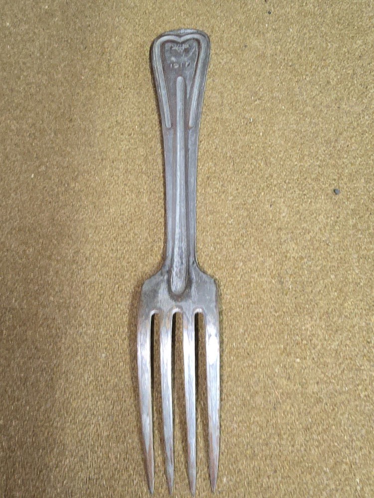 WWI US Army Mess Kit Fork Dated 1917