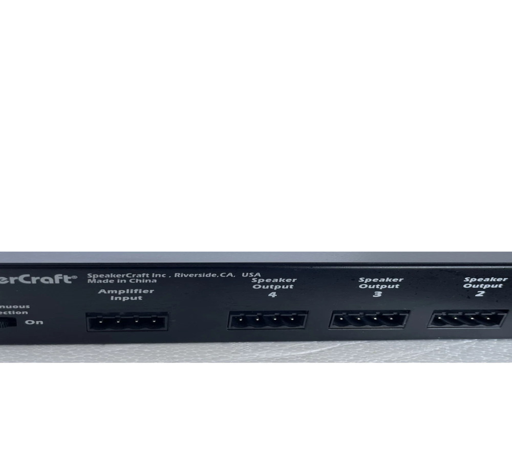 SpeakerCraft Stereo Speaker Selector Multi-Room S4dc Untested