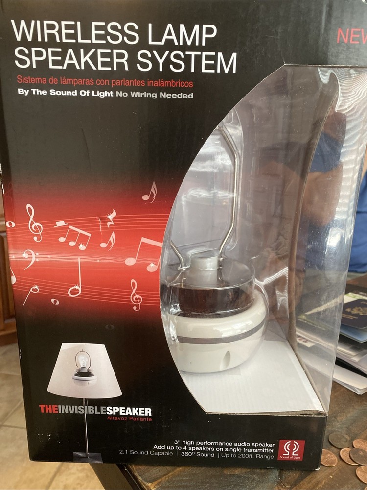 Wireless Lamp Speaker System
