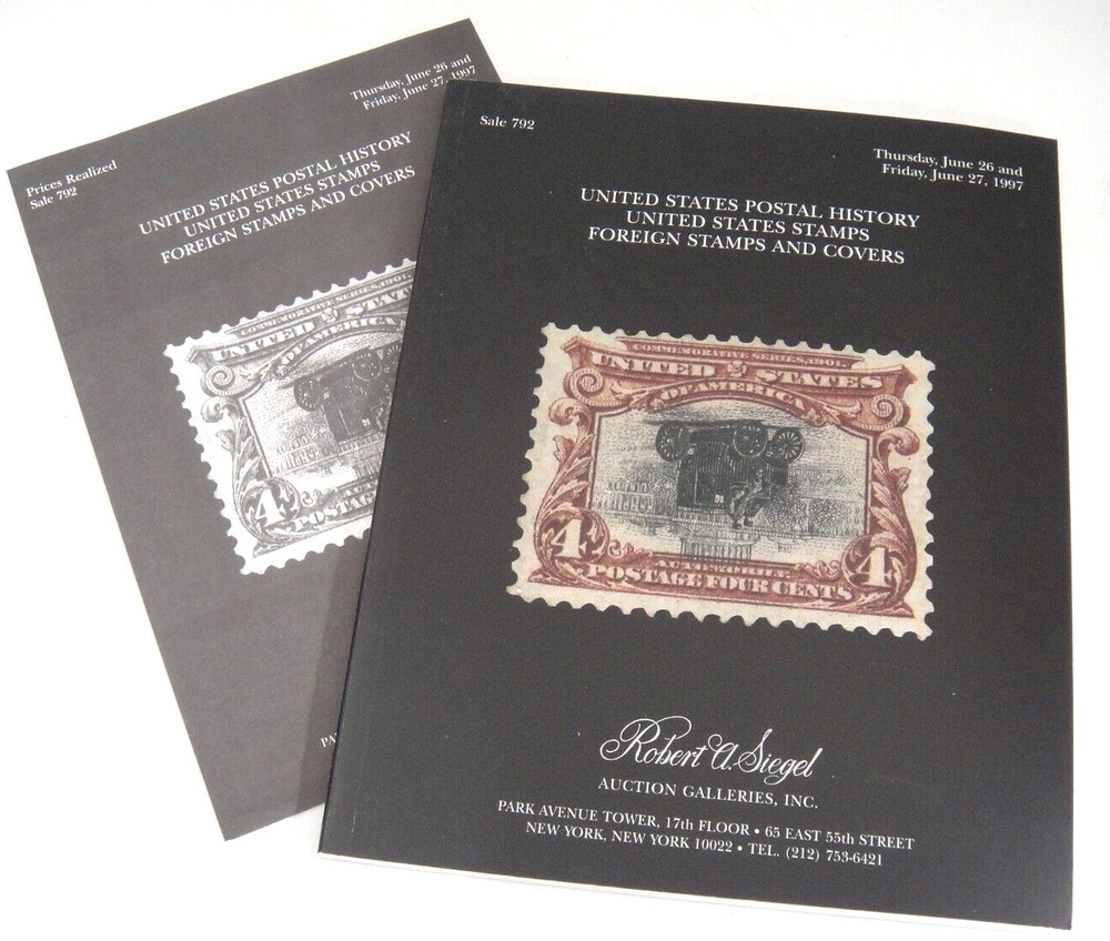 Siegel Auction Catalog 1997 w Prices Realized Civil War Covers Langdon Correspon