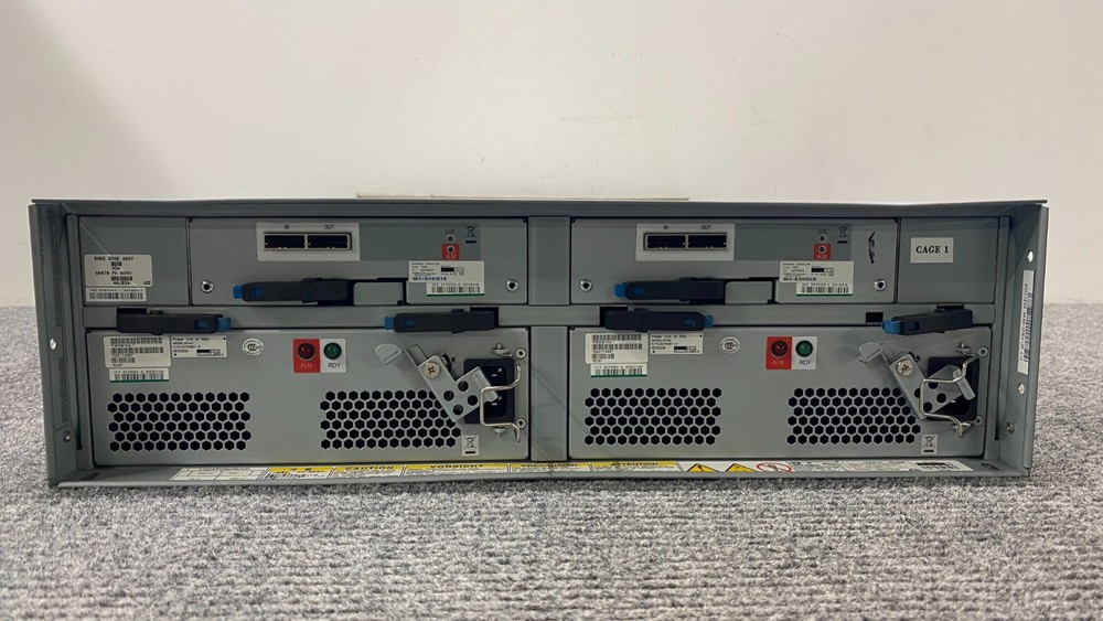 Hitachi DF-F800-RKAK Storage Array Chassis w/ Y1KA Control Module (x2) & Cords