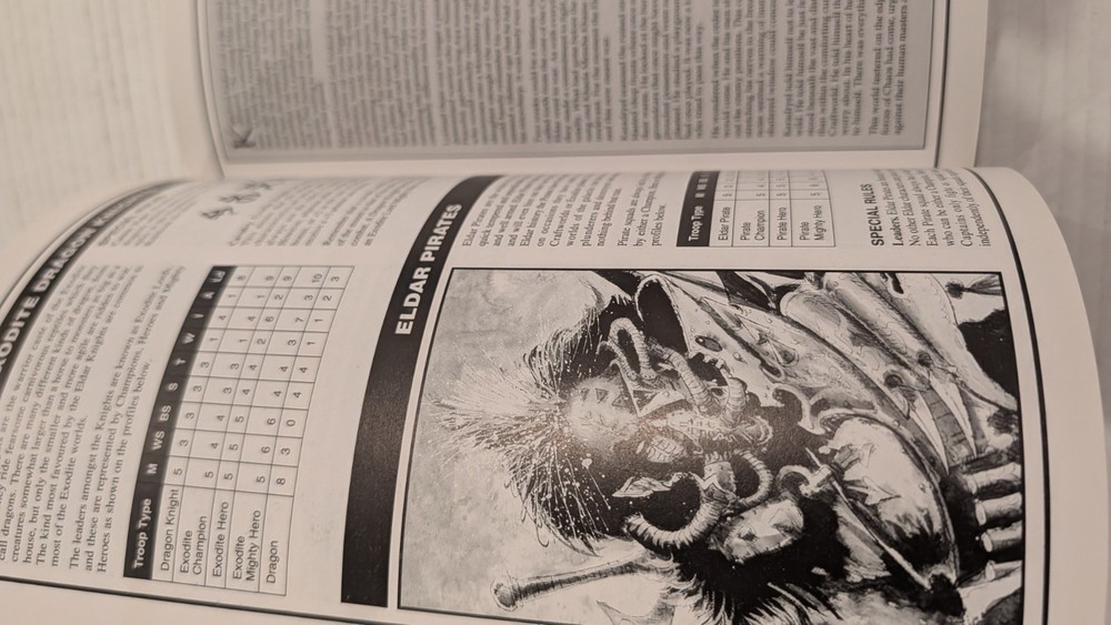 Warhammer 40K Classic Eldar Codex 2nd Ed. 1994 Army Book Aeldari OOP