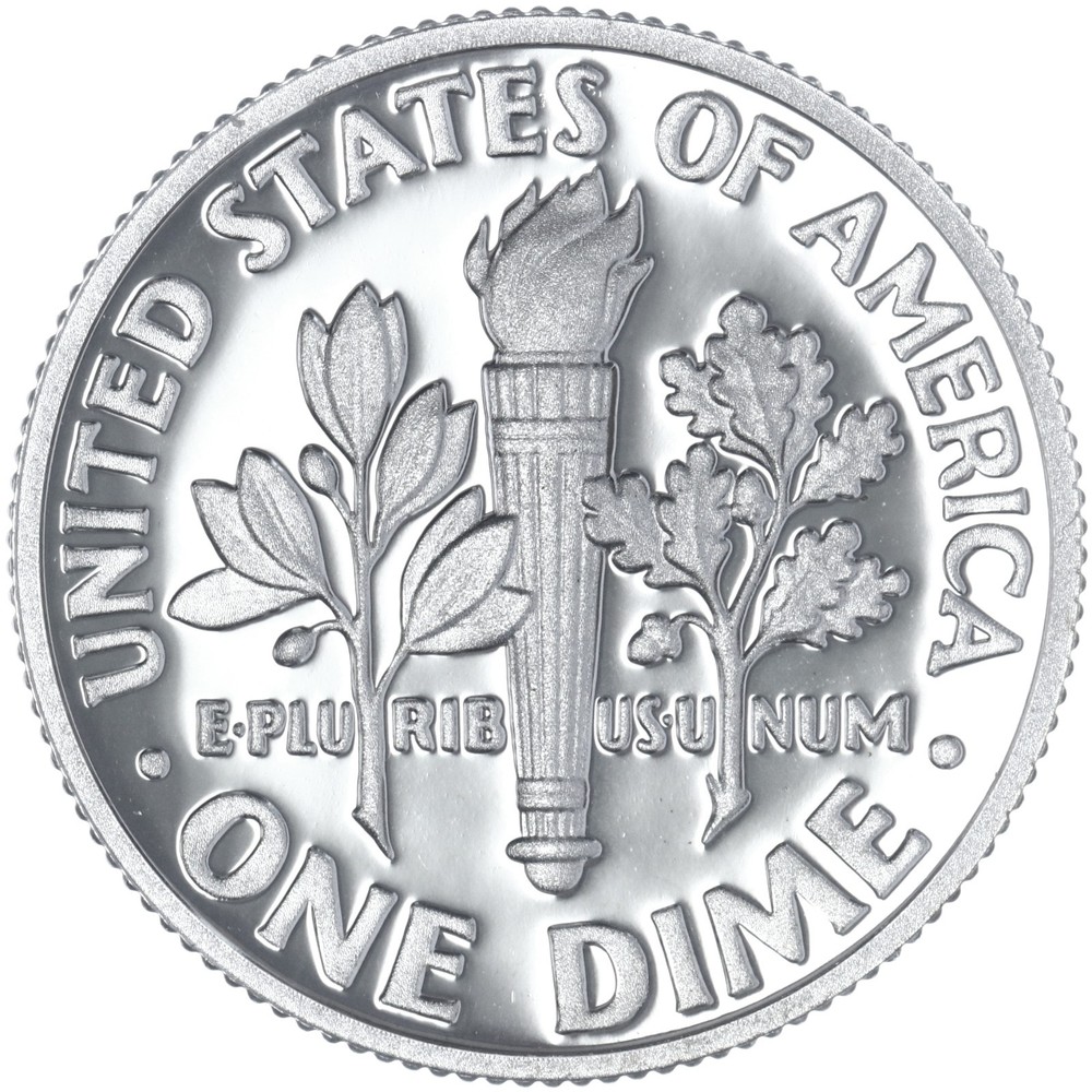 2015 S Roosevelt Dime Gem DCam Proof 90% Silver
