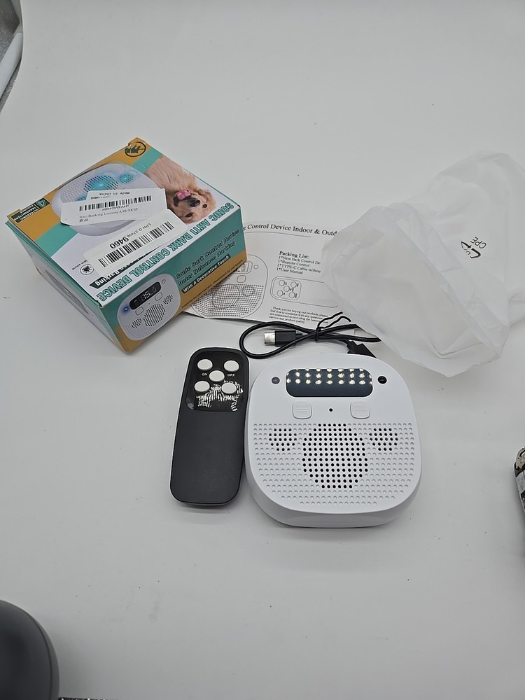 NEW Sonic Anti-Bark Control Device Model 5.0V 2000mAh